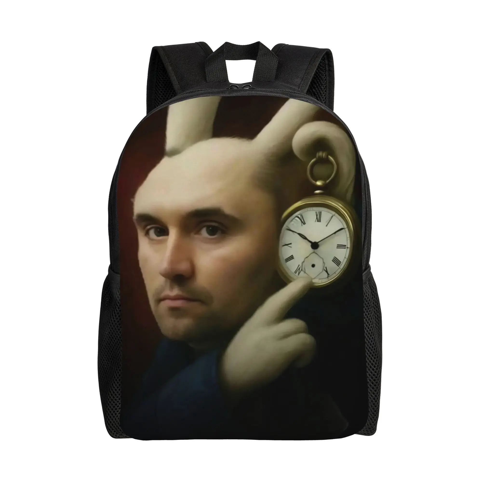 mochila-charlie-kirk-rabbit-clock-para-homens-e-mulheres-mochila-escolar-divertida-para-negocios-mochila-de-ombro-para-laptop-duravel