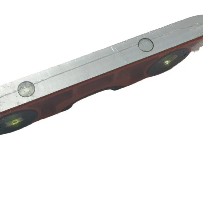 

230mm Cast Aluminum Level, Heavy-Duty Torpedo-Style Die-Cast Aluminum Balancing Ruler for Precision Measurement