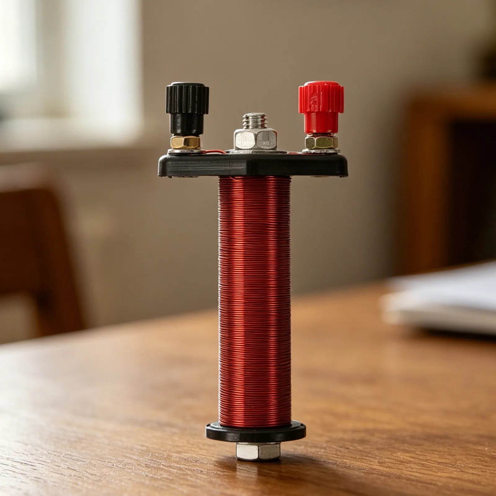 Electromagnet Induction Coil Copper Coil Physics Teaching Apparatus for Lab Experiment Magnetic Field Demonstration Kit