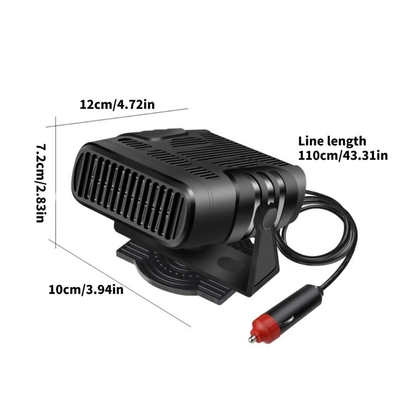 A70F ترقيات سخان وسخان السيارة الصغيرة من أجل الزجاج الأمامي الفعال