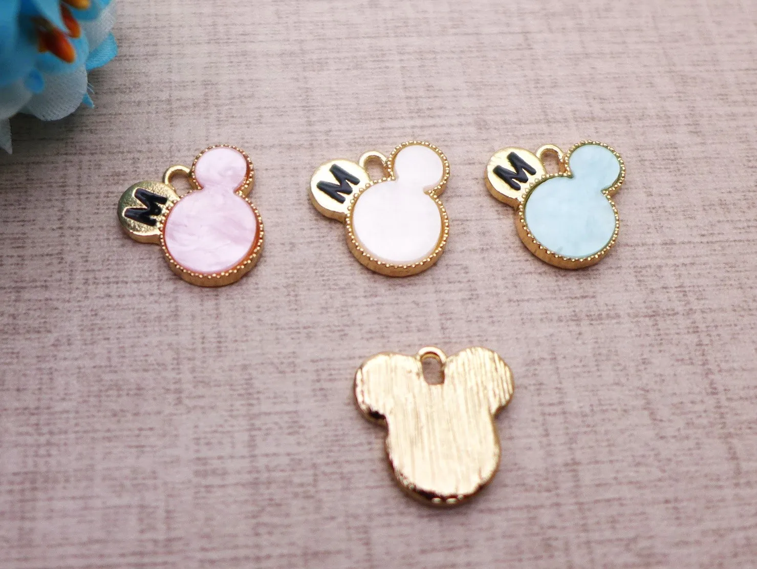 100 шт. 15x14 мм мультяшный брелок ожерелье Капельное масло металлические эмалированные Подвески Ювелирные аксессуары серьги браслеты брелок Аниме сделай сам