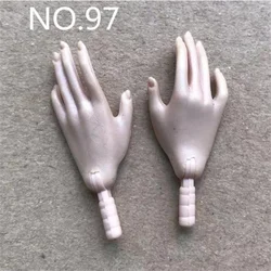 Original Doll Replacement Hands Feets Multi-Joints Yoga Body Hands Male Female Doll Accessories White Black Brown Beige Color