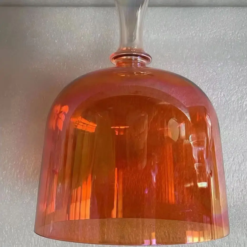 Nota de D de 432Hz, 4ª octava, chakra sacro o D # Cristal de Adrenalina, chakra, cristal naranja cósmico, cáliz y grial de cristal, aproximadamente 6 pulgadas