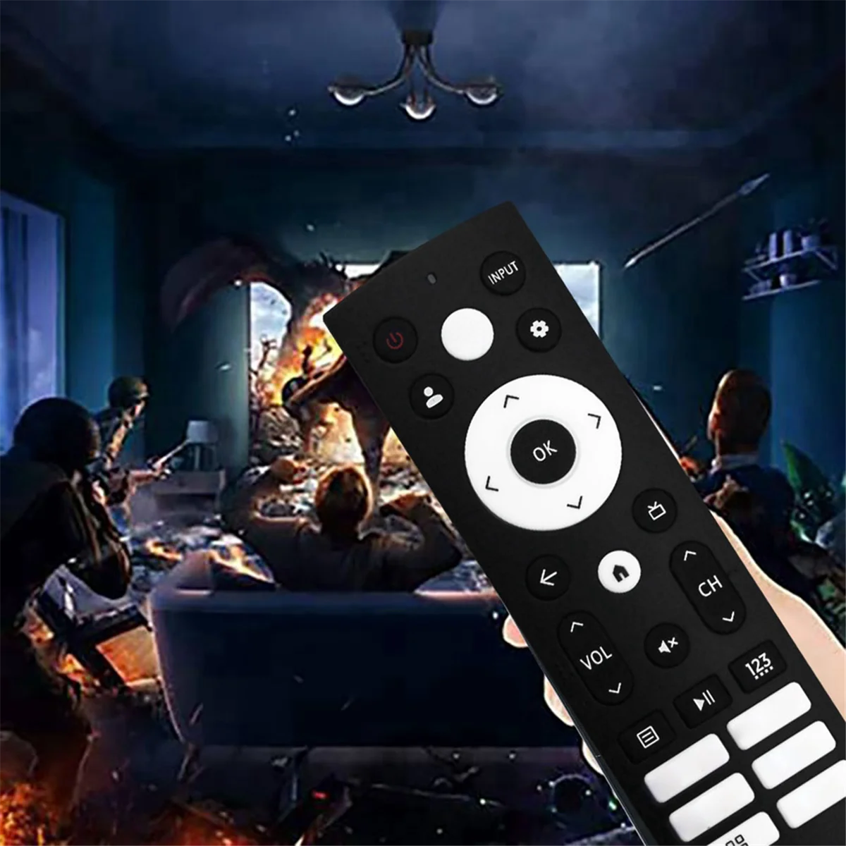 ПДУ на замену для Hisense Smart TV 50A6H 50A65H 43A6H 43A65H