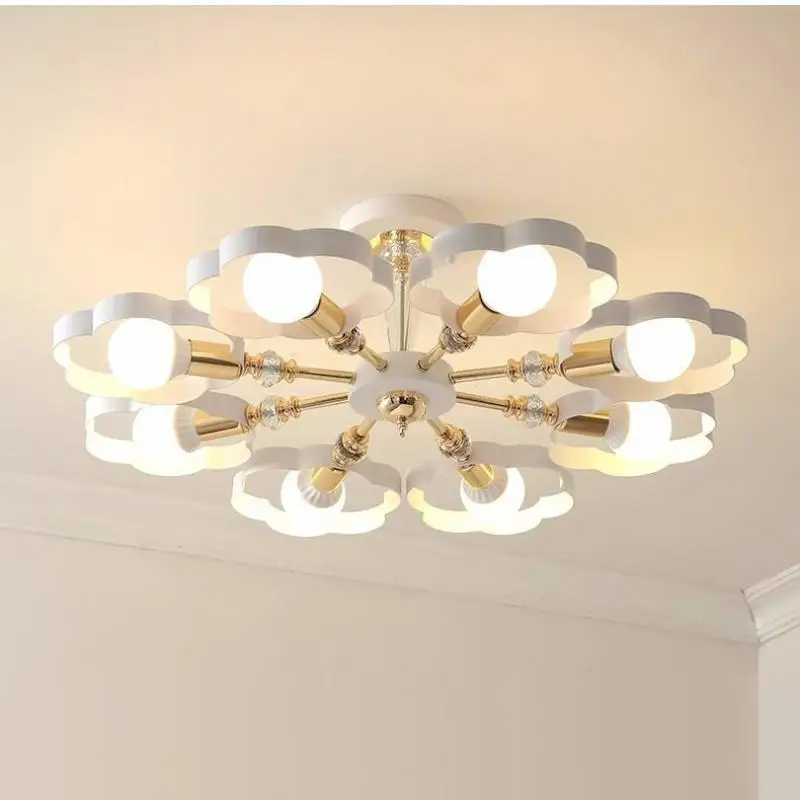 Novelty Heart Style Ceiling Light For Dining Room Bedroom Porch Kitchen Ceiling Lamp Heart Shaped Led Crystal Lighting