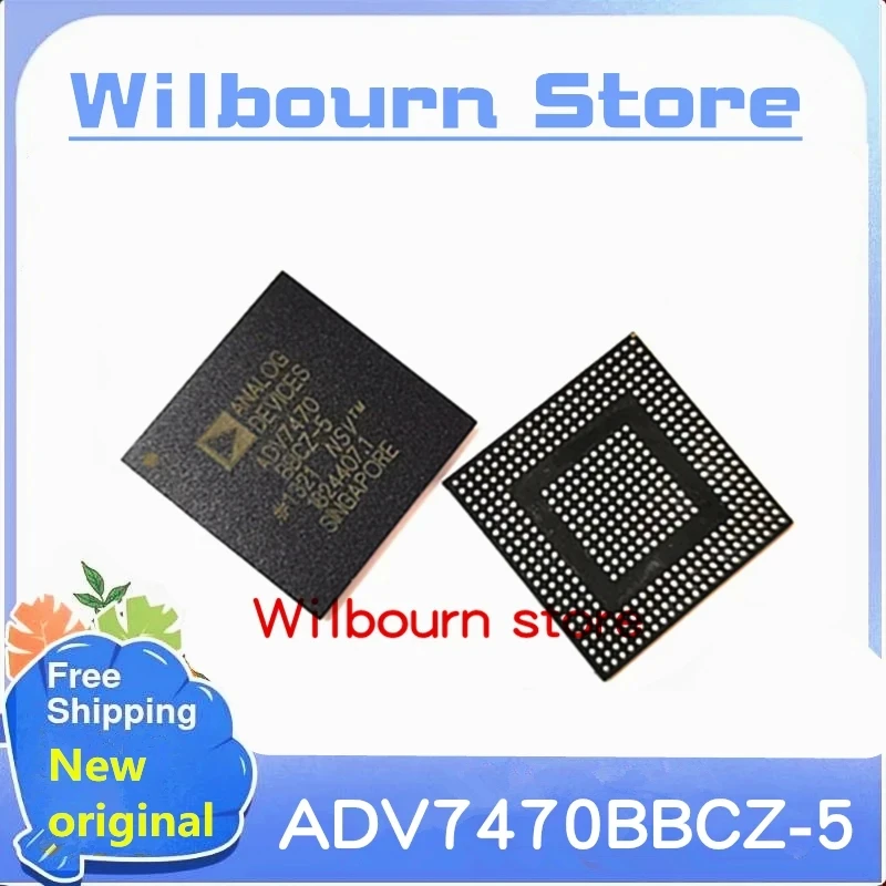 2 PCS ~ 10 PÇS/LOTE ADV7470BBCZ-5 BGA Novo estoque original