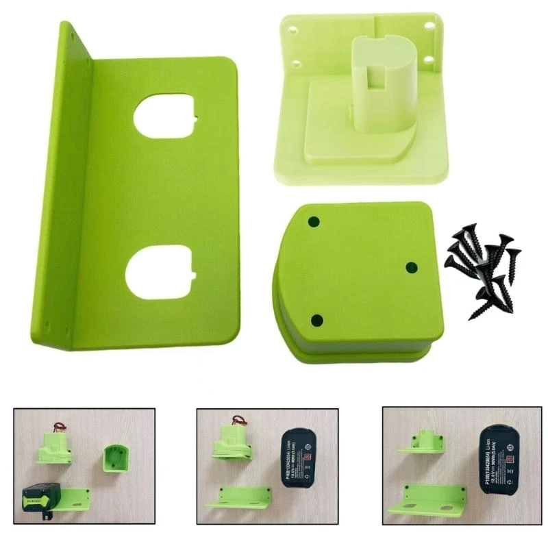 

Upgrades Battery Holder Wall Mounted Battery Shelf for Battery Organization