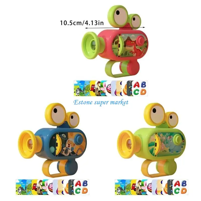 090B أطفال الشريحة العارض الكرتون الإسقاط لعبة الكبار كرنفال تضيء لعبة