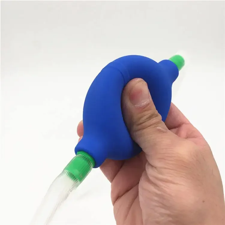 Silicone Enema Douche Syringe Shower Cleaning Head Nozzle Anal Beads Butt Plug Tip Faucet