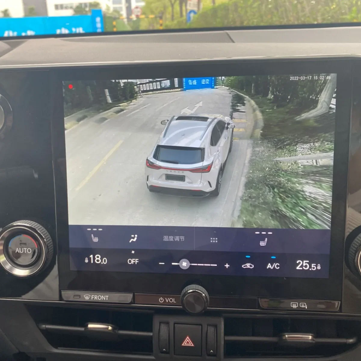 Sistem kamera sekitar 360 HD 3D untuk Lexus NX RX ES