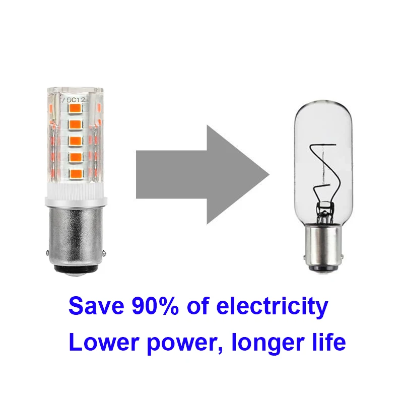 Imagem -04 - Lâmpada Led Baioneta Duplo Contact Base Landscape Path Deck rv Camper Iate Marinho Barco Iluminação Trailer Ba15d 12v 24v 3w
