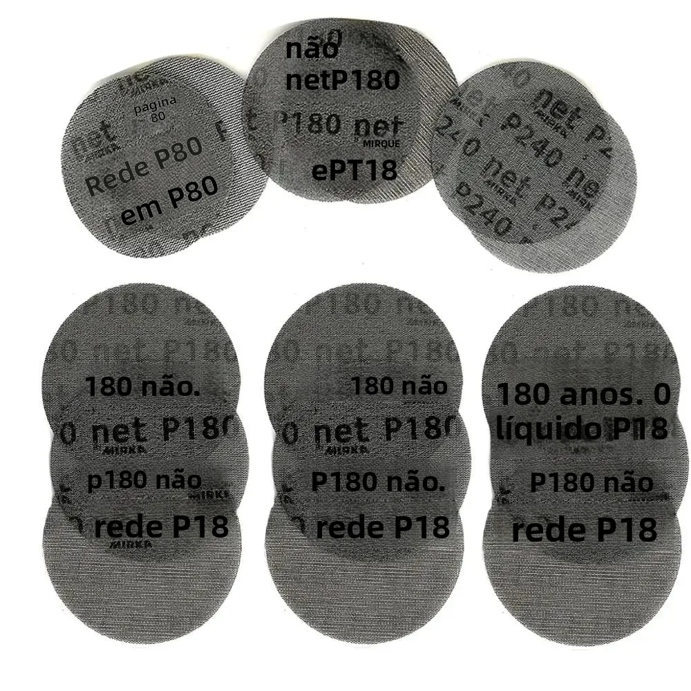 15-pces-5-polegada-125mm-malha-lixa-discos-anti-bloqueio-de-moagem-a-seco-80-800-grao-para-polir-madeira-carro-metal-pedra