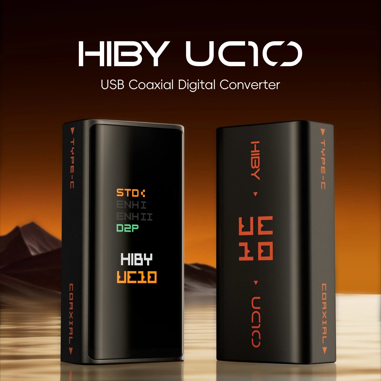 

HiBy UC10 USB-C to Coaxial S/PDIF Digital Converter HiFi To Upgrade The Smartphone Audio Source