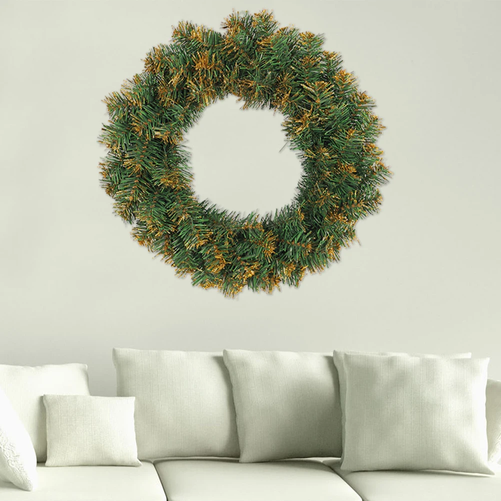 

40 Cm Centerpieces Christmas Decorations Fake Window Wreaths Artificial Powder