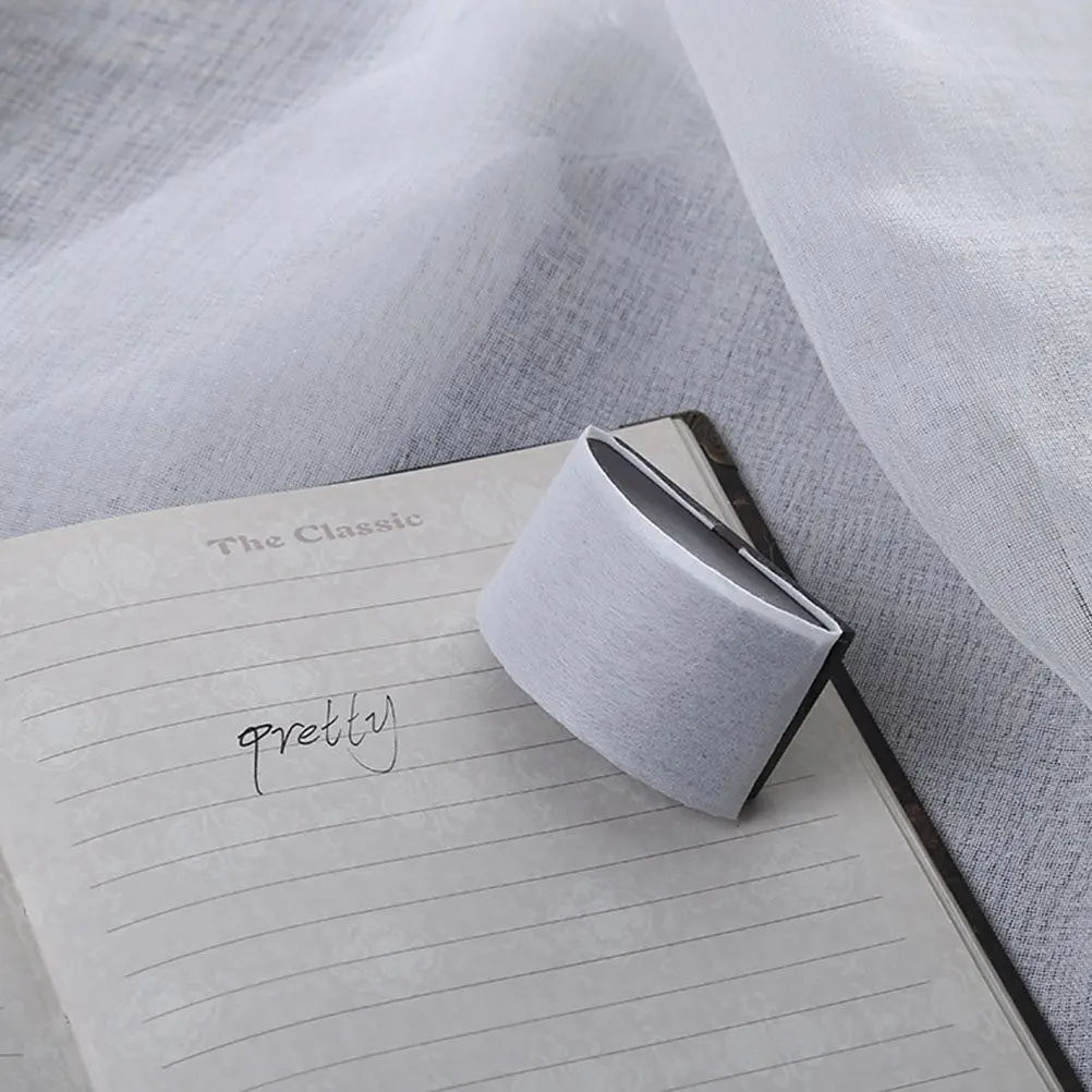 2Pcs Wood Rocker Blotter Absorbent Paper Tissue Ink Quick Drying Portable Writing Stamp Office School Rocker Blotter