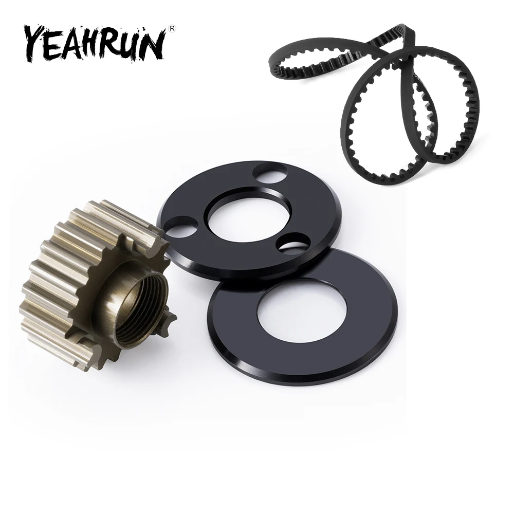 YEAHRUN Middle Belt Gear / Rubber Belt for Sakura Cero Ultra 1/10 RC Drift Car Upgrade Parts