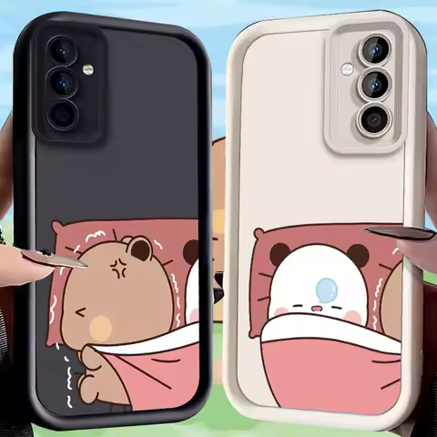 Yier Bubu Case for Samsung Galaxy A53 A50 A50S A36 5G A35 A34 A33 A32 A30 A26 A24 A23 A22 A20 A16 A15 A14 A13 A12 4G A06 Cover