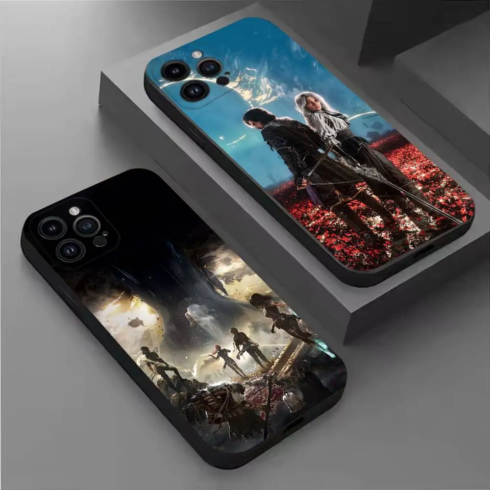 

Clair Obscur Expedition 33 Phone Case For iPhone 17,16,15,14,13,12,11 Plus,Pro Max,XS,X,XR,SE,Mini,8,7,Soft Silicone Black Cover