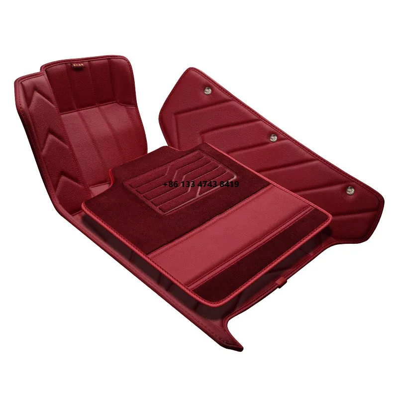 

Универсальные высококачественные всесезонные автомобильные коврики (полный комплект), водонепроницаемые