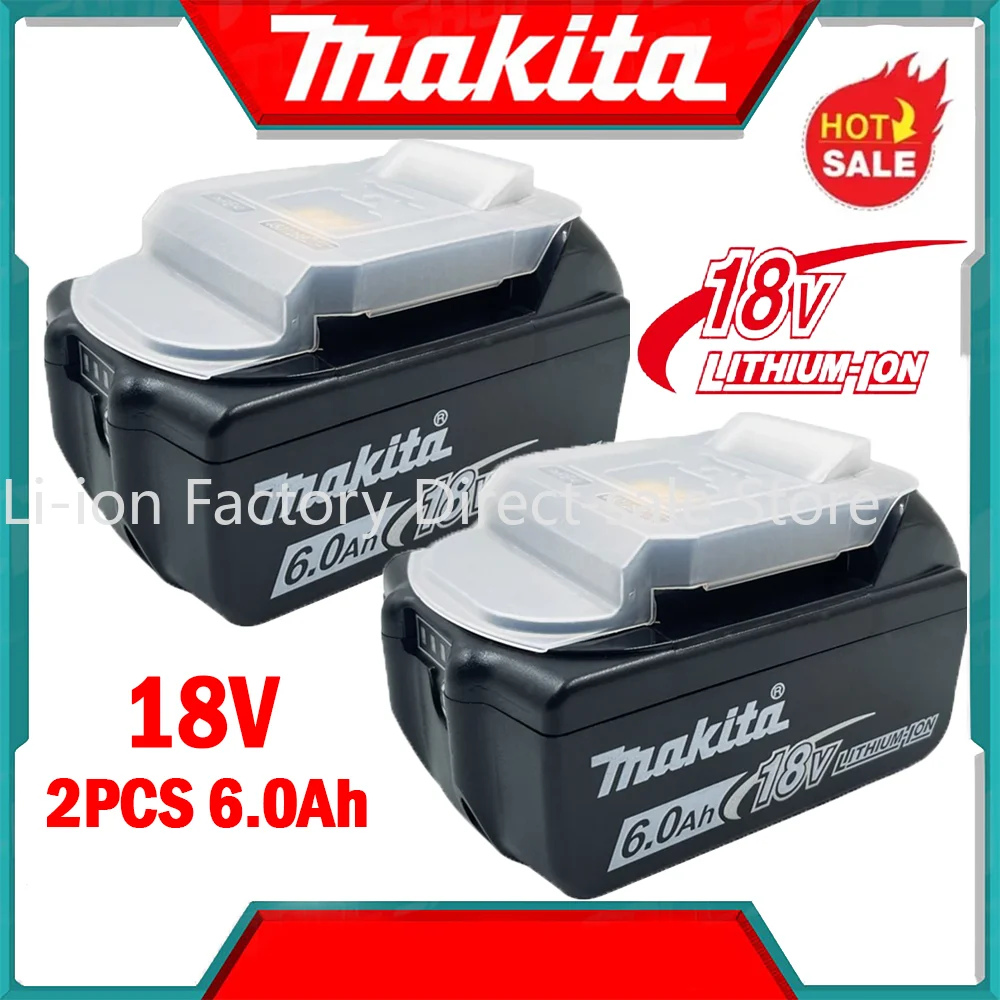 

Genuine Makita 18V Battery Replacement Accessories BL1860 BL1850 BL1830 18V Li-ion Rechargeable batteries Pack For Power Tools