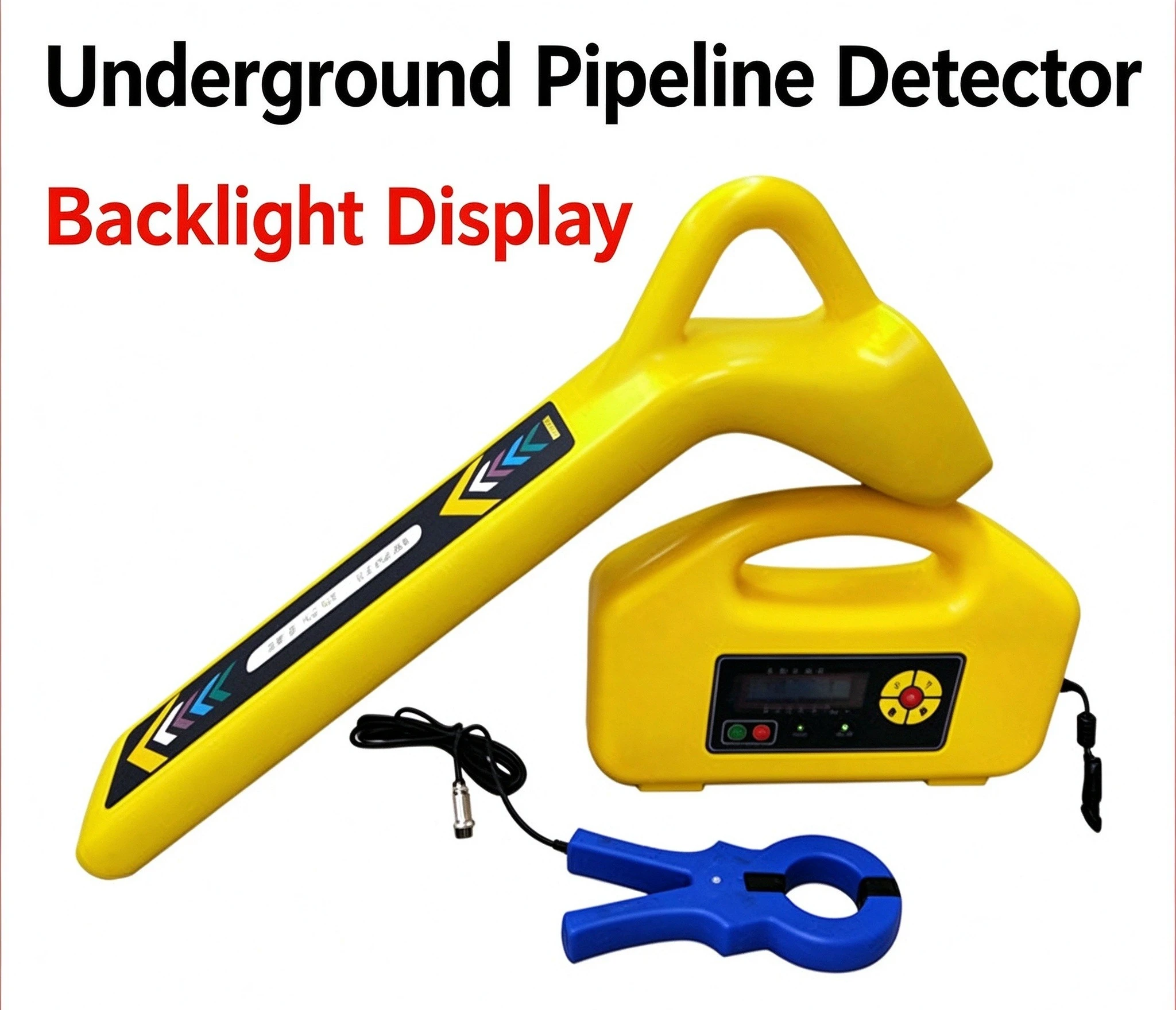 8M Underground Pipeline Detector Cable Path Locator Wire Fault Finder with A Frame