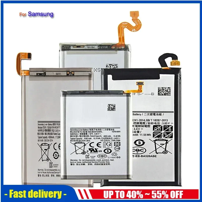 Battery For Samsung Galaxy S10 5G S20+ S20 Ultra A71 A51 A31 A20e A10e Note 10 Plus/10+ M30s M21 M31