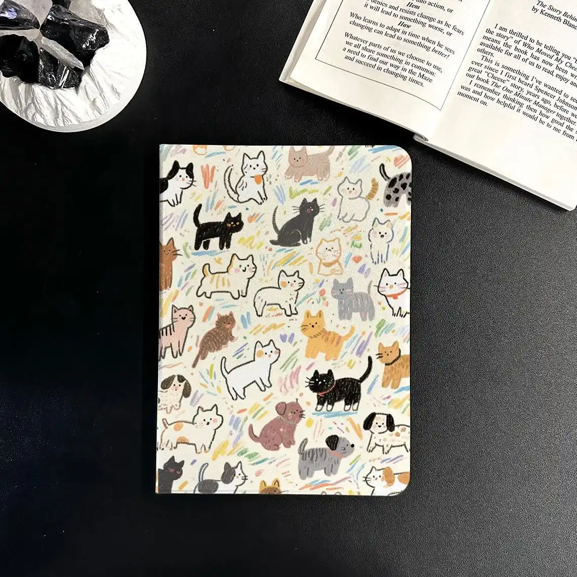 Cute Cats ipad case For Apple Air 10.9 iPad Pro 2020 Cover for iPad 10.2 11 12.9in 2021 Mini 5 6 Case