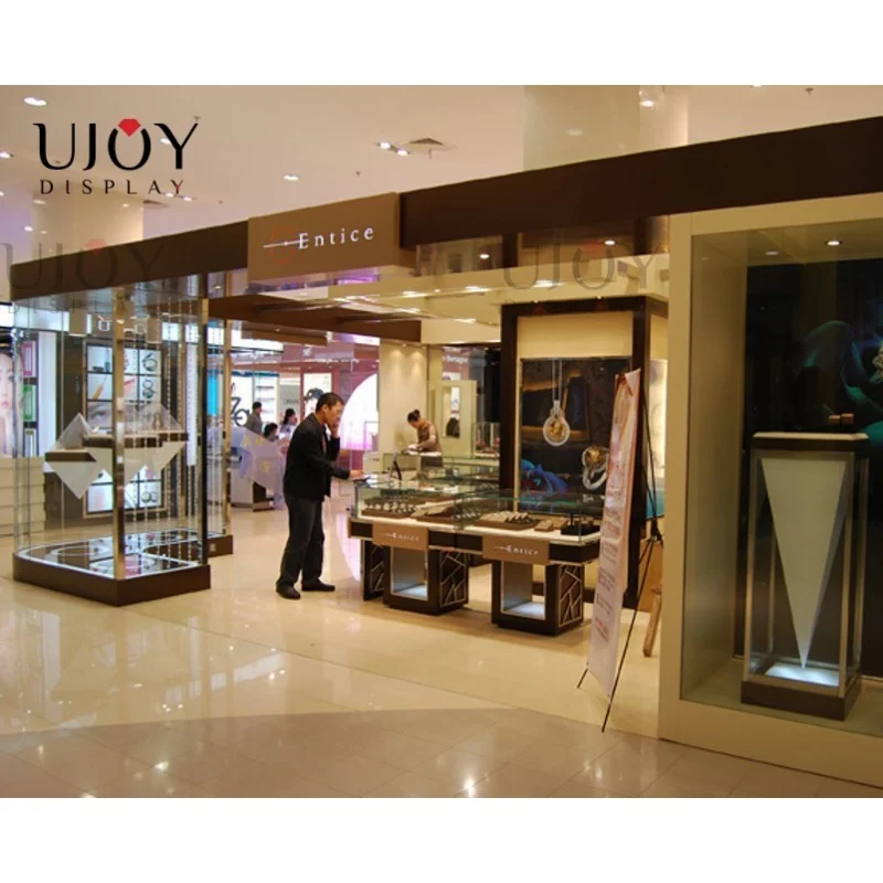 Custom Modern Jewelry Display em shoppings, Custom