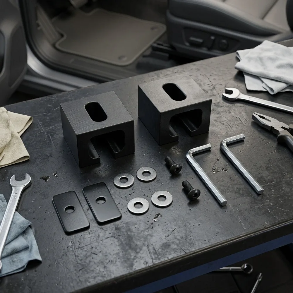 Seat Height Lifting Set 2 Pack for Toyota For Lexus For Chevy For Ford Compatible Models Simple Mounting No Coding
