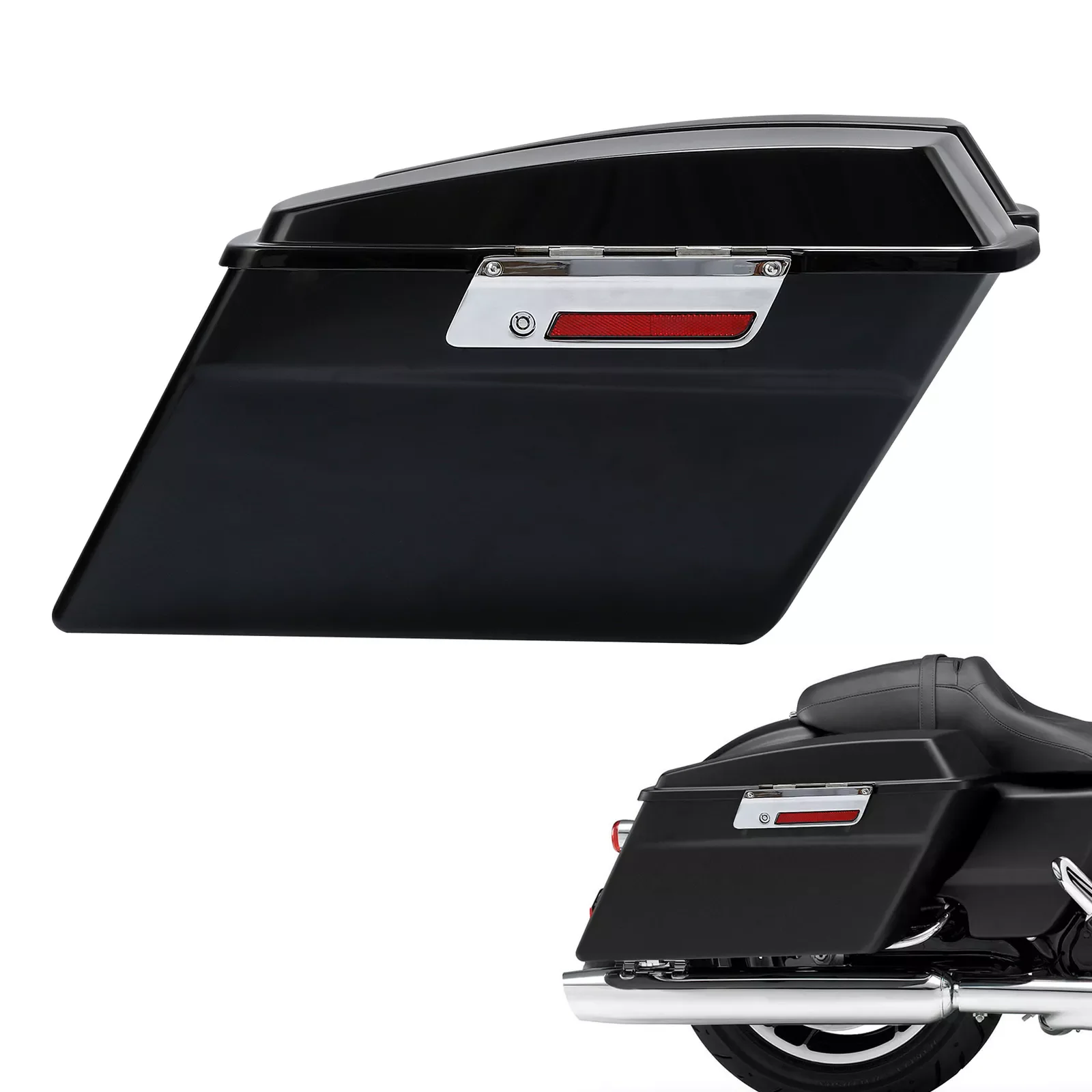 รถจักรยานยนต์ Hard Saddlebags สําหรับ Harley Touring Electra Glide Road Glide King 1994-2013