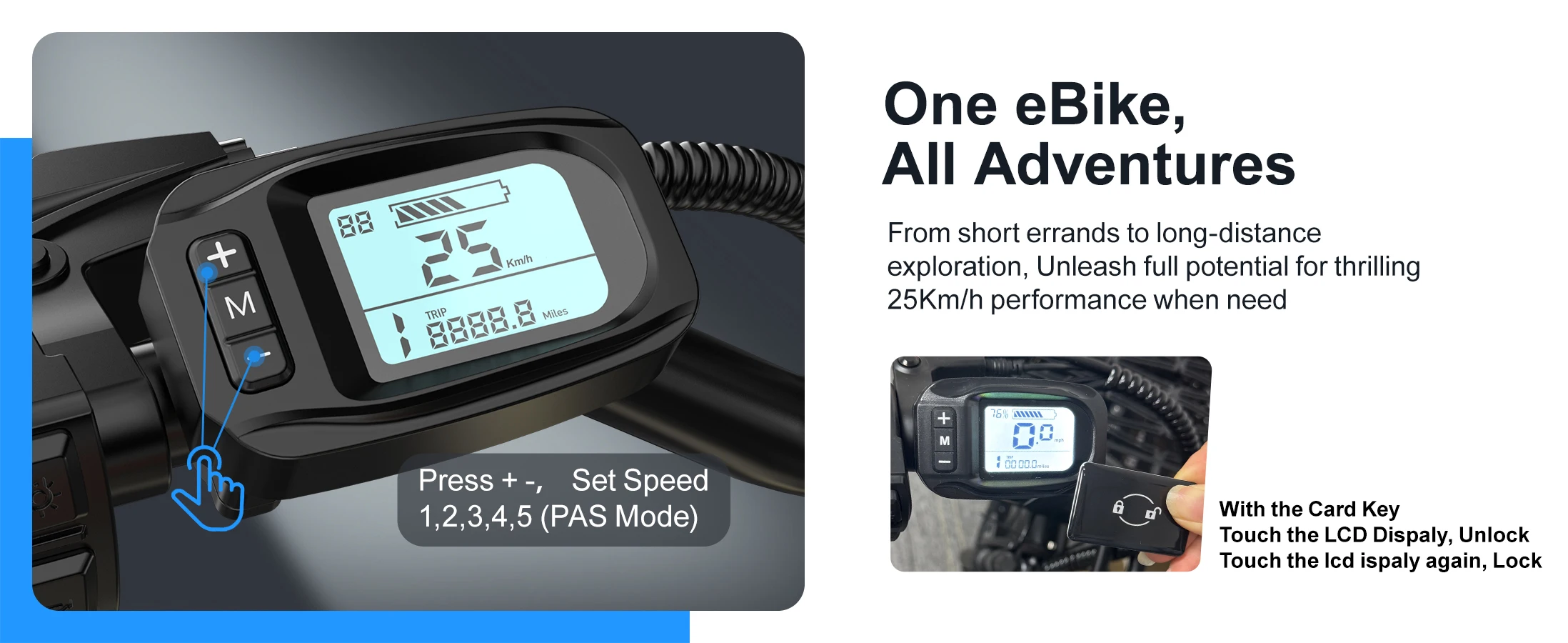NFC Smart Unlock Erwachsenen-City-E-Bike 250W Bürstenloser Motor 36V13AH Batterie Vorderradaufhängung 24-Zoll-Reifen Max. 25km/h Urbanes Alltags-Elektrofahrrad – Detail 10