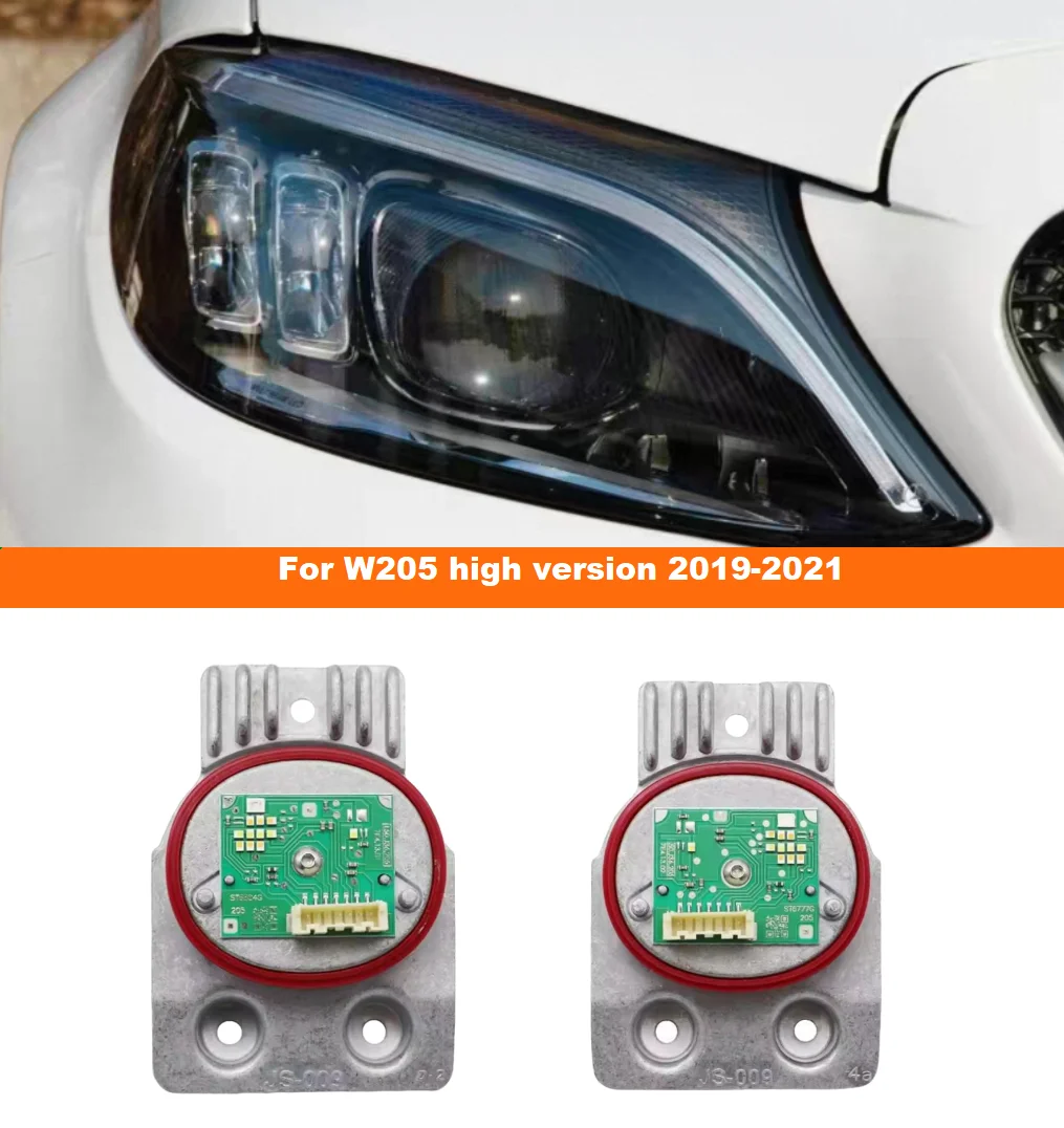 LED Headlight Angle Eyes Control DRL Module for Mercedes benz W205 high version 19-21 A2059067804 A2059067904