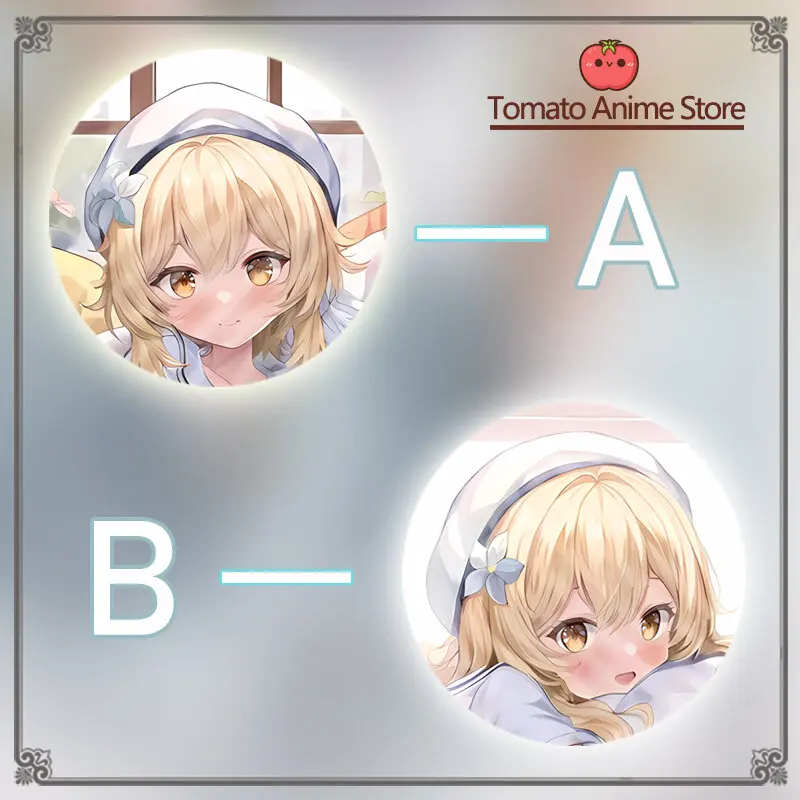 Genshin Impact Lumine Anime Game Dakimakura Hing Body PillowCase Cushion Otaku Bed Linings Xmas