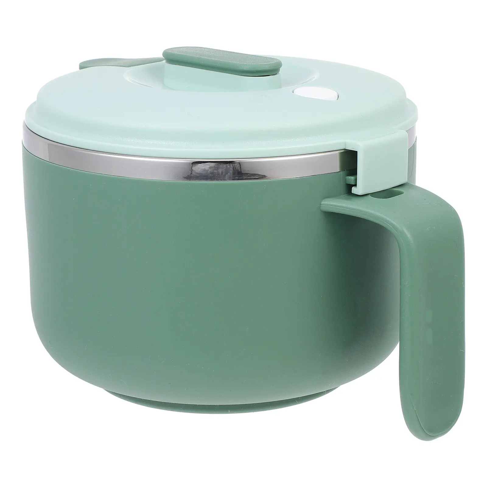 Tazón de Arroz de Acero Inoxidable 304, Resistente al Calor, Recipiente para Servir Sopa y Fideos, Suministros de Cocina, Tazón para Almacenar Alimentos para Estudiantes y Oficinas