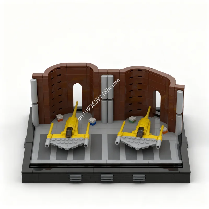 

406pcs MOC Episode I Hanger Bay Star Battle Model Building Blocks Architecture Toys DIY Creative Christmas Gift Idea Education