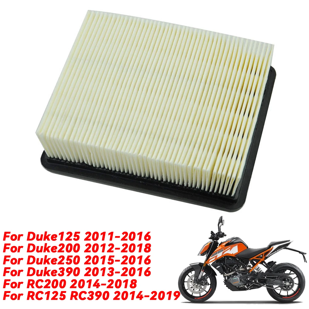 

Motorcycle Air Intake Filter Cleaner Motorbike Air Filter Element For KTM Duke125 ABS Duke200 Duke250 Duke390 RC125 RC200 RC390