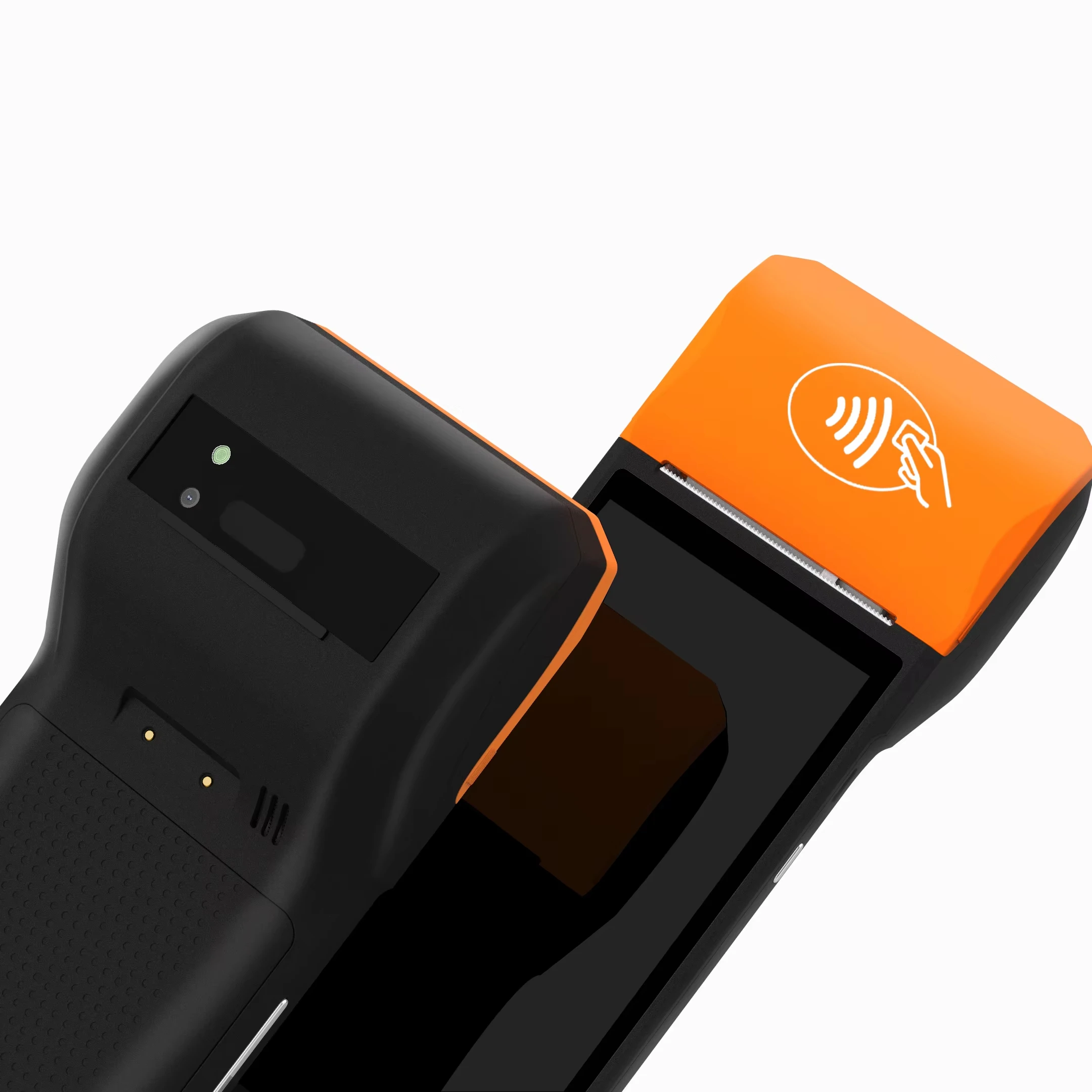 

Mobile POS Terminal 1D/2D Barcode Reader Support 4G Point of Sale System 5.5 Inch WIFI Scan Head Android 13