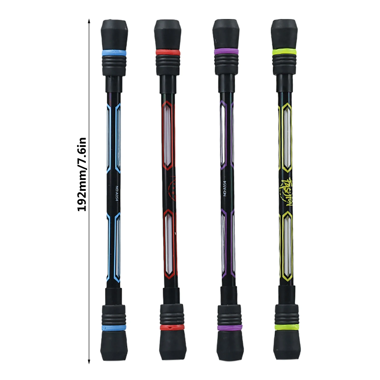 스피닝 펜 안티 슬립 코팅 스피닝 펜 핑거 회전 펜 플라잉 핑거 스피너 비 슬립 코팅 스피닝 펜 브레인