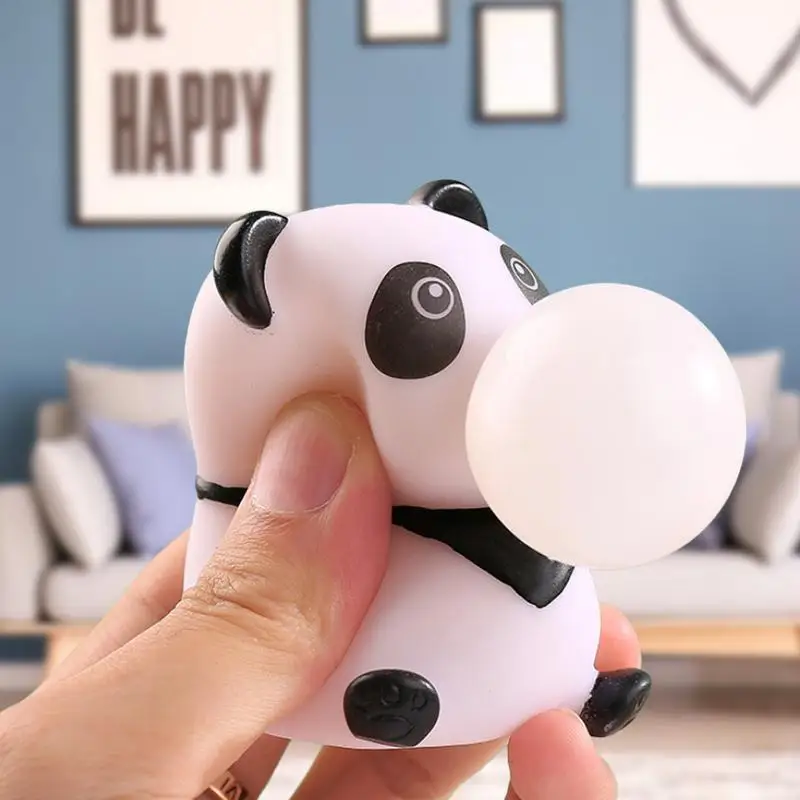 Panda Sensory Vent Toy Panda Toy For Venting And Stretching Waterproof Panda Squeeze Toy Rebound Panda Ball Fidget Toy For Gift