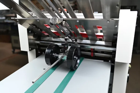 WD382S) Heavy-duty A3 A4 papieren map brief envelop brochure papier vouwmachine