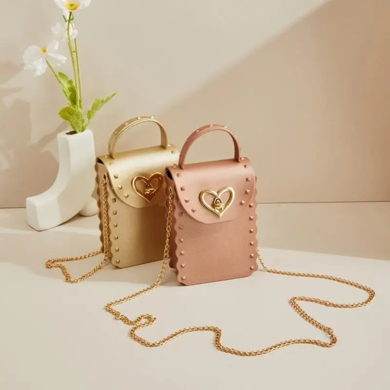 

New Fashion Small Square Bag Women Shoulder Bags Rivet Crossbody Bags Multifinonal Leisure Mini Bags Mobile Phone Bag Wallets