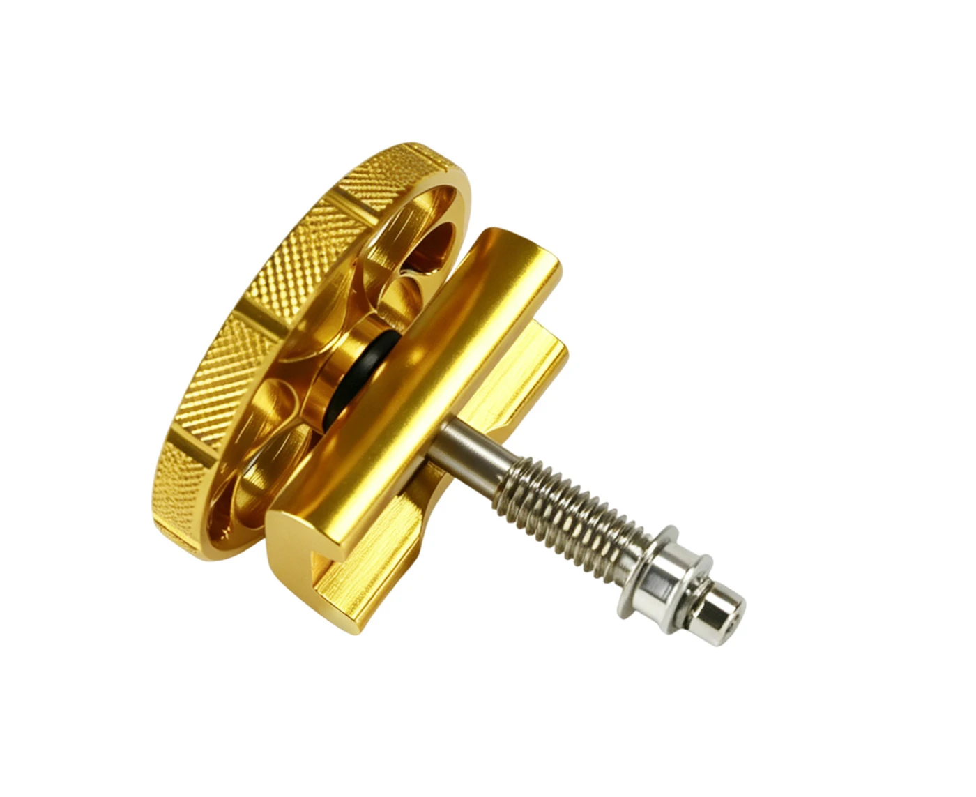 Faltbares Fahrrad C-Schnalle Knopf-Scharnier-Klemme Fahrrad-Titanlegierung Lenker-Scharnier-Klemme Set Faltbare Schnalle Fixiert für Brompton – Detail 4