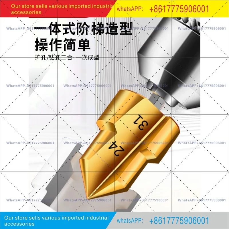Hot melt pipe reaming leak repair hexagonal bit 20/25/32 lifting bit PPR tap water pipe