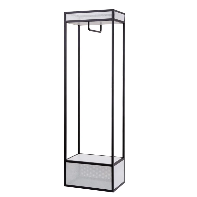 custom，Garment Store Display Equipment Clothes Display Rack Stand Stainless Steel for Clothing Shops