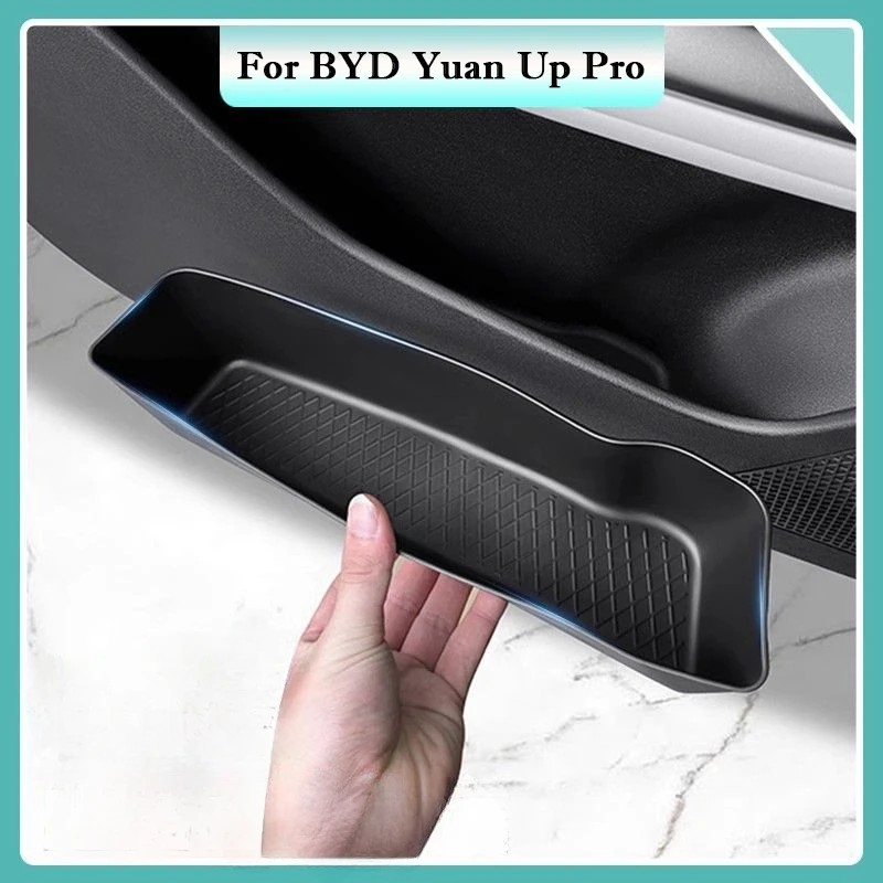 

Для BYD Yuan Up Pro автомобильный внутренний дверной слот для хранения кожаный дверной слот защитная накладка-органайзер коврик авто аксессуары для интерьера