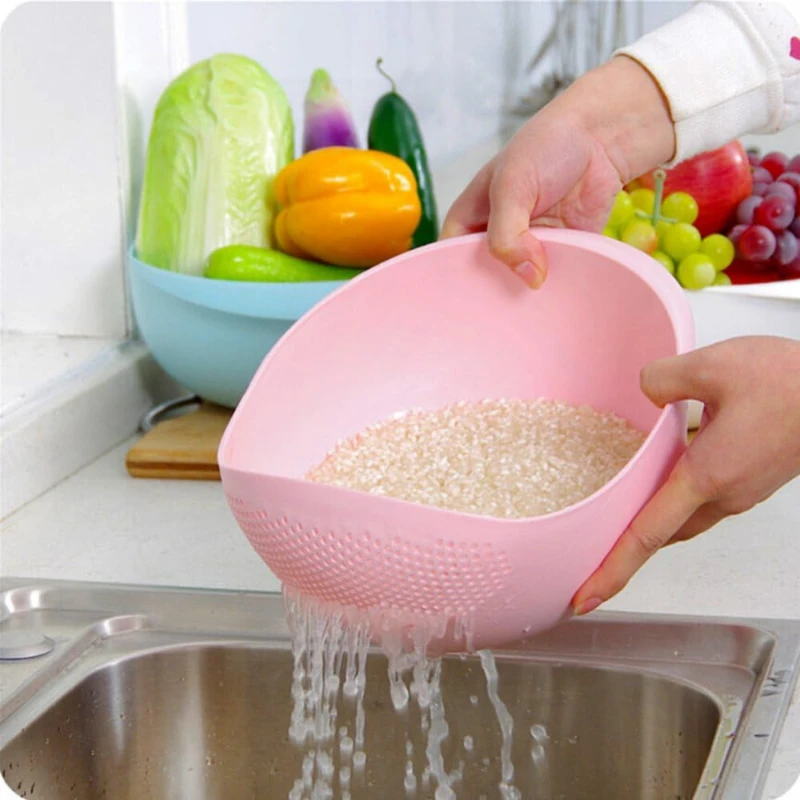 Rice Washing Filter Basket Colander Fruit and Vegetable Washing Basket Cleaning Tools Drainer Kitchen Kit Home Kitchen Tools