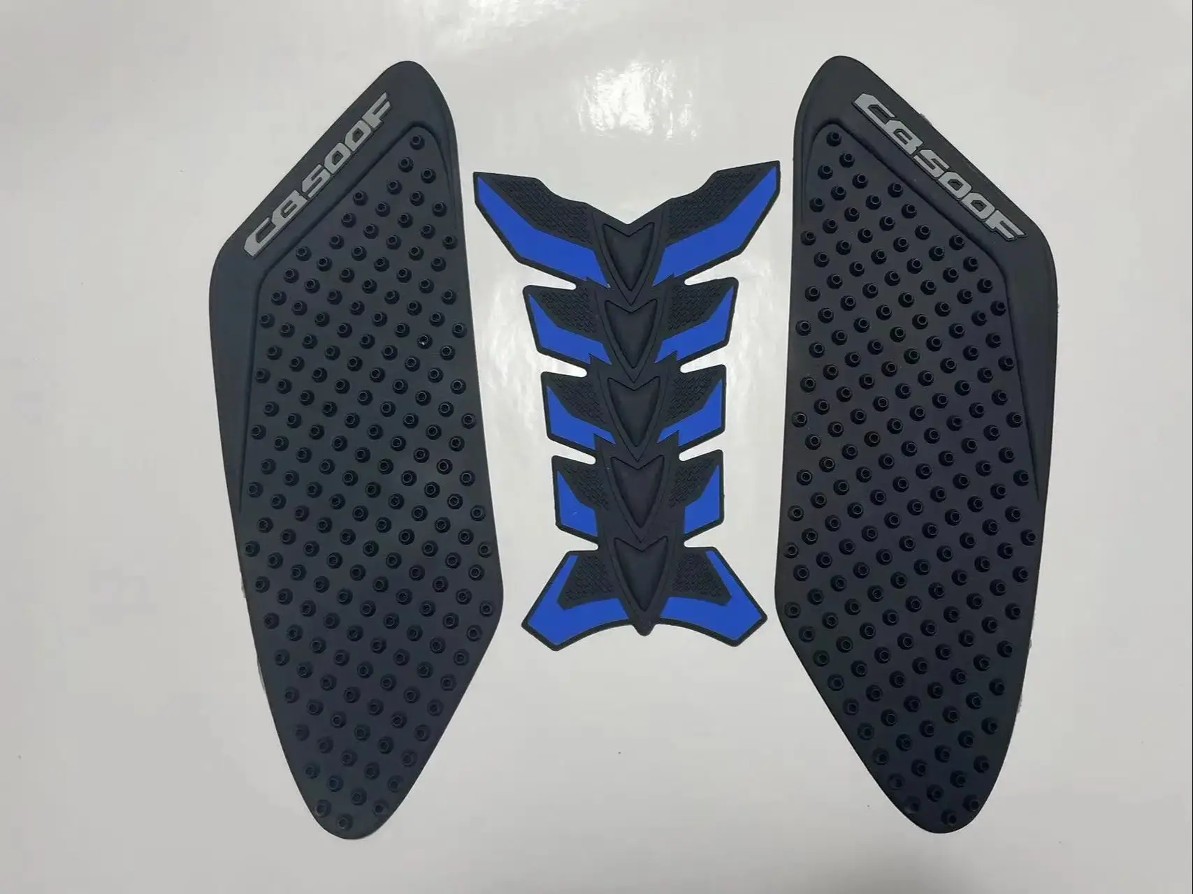 For Honda CB500F CB 500F 2013 2014 2015 2016 2017 Motorcycle tank Sticker pad Non-slip Side Fuel Rubber Waterproof Stickers