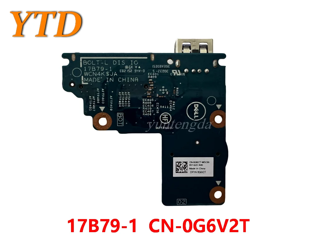 

17B79-1 для USB-платы Dell Latitude 3500 CN-0G6V2T, 100% протестировано, хорошо