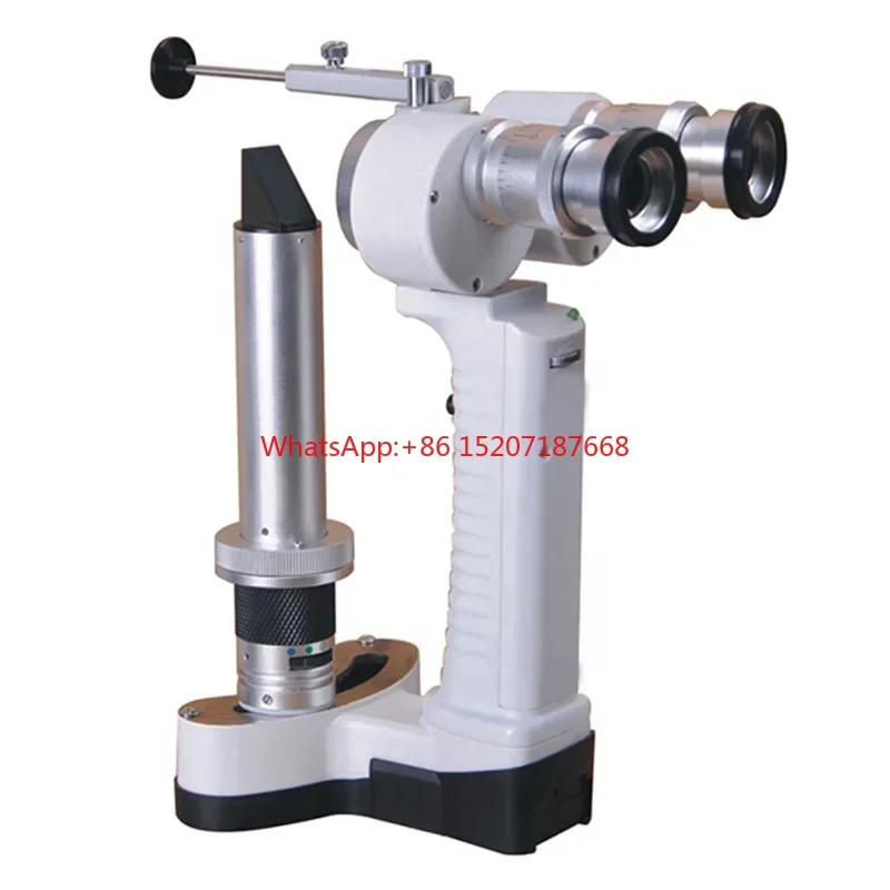 China Vet Digital Ophthalmic Equipment Optical Microscope Biomicroscope Price Handheld Veterinary Human Portable Slit Lamp