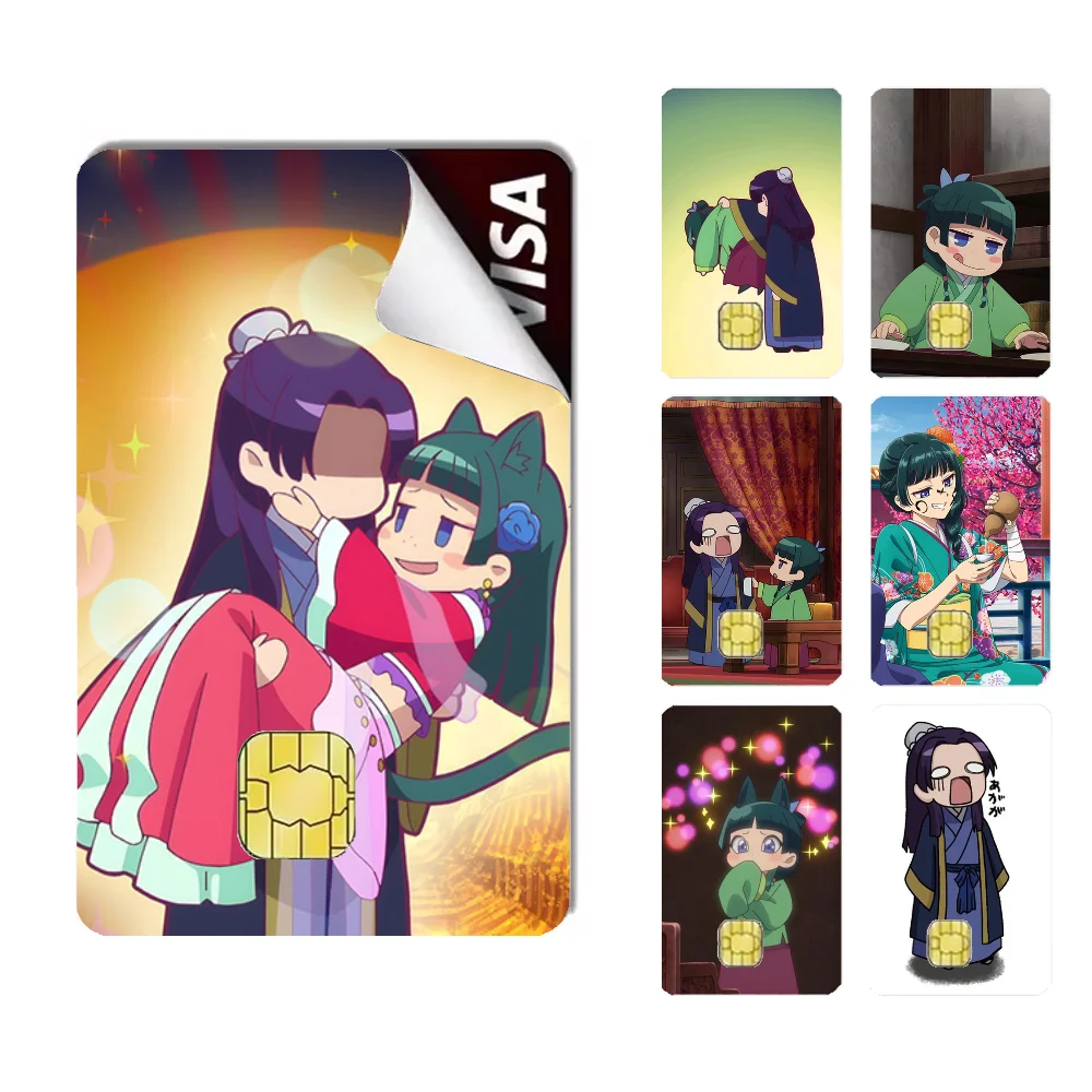 The A-Apothecary D-Diaries Adesivo Cartão de Crédito Dos Desenhos Animados Visa Cartão de Carga Bancária Ônibus Metro Adesivo À Prova D 'Água Decoração Decalque